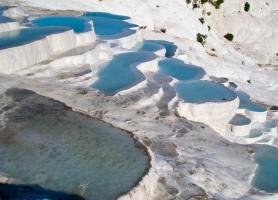 قلعه پنبه Pamukkale در ترکیه