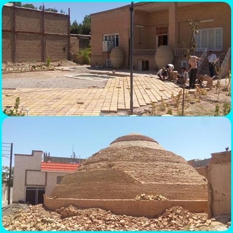 شروع مرمت دو اثر تاریخی در کاشمر
