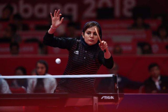اولین پیروزی پینگ پنگ بانوان ایران در بازی های آسیایی