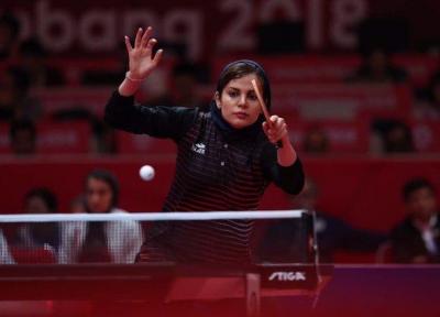 اولین پیروزی پینگ پنگ بانوان ایران در بازی های آسیایی