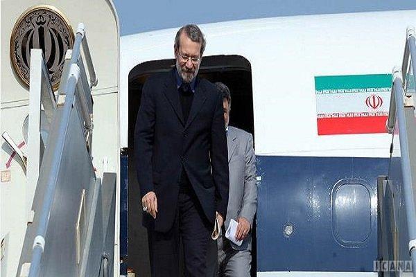 رئیس مجلس وارد فرودگاه بلاروس شد رئیس مجلس وارد فرودگاه بلاروس شد