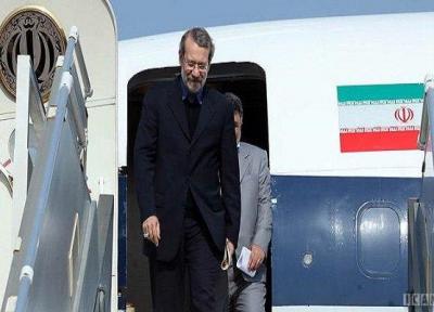 رئیس مجلس وارد فرودگاه بلاروس شد