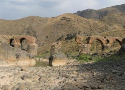 مرمت پل قیزکورپوسی اولین برنامه احیای جاده تاریخی قفقاز در شهرستان کوثر