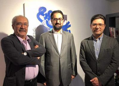 افتتاح نمایشگاه هایی از خط نگاره و نقاشی