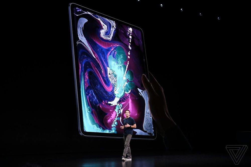 آی پد پروی جدید 2018 اپل مجهز به فناوری چهره شناس و یواس بی تایپ سی ، عکس