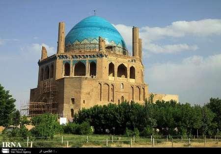 خواناسازی برج و باروی ضلع جنوبی گنبد سلطانیه انجام شد
