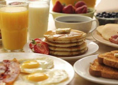 پیش از ورزش صبحگاهی صبحانه کمی مصرف کنید