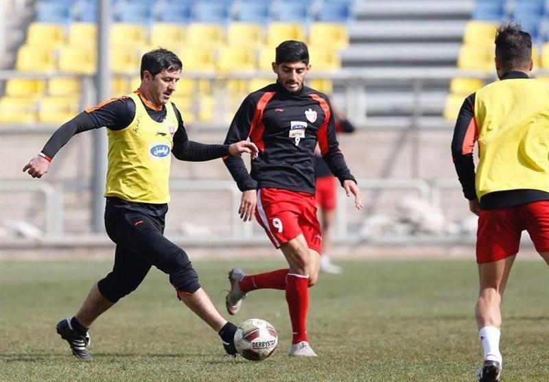 برگزاری آخرین تمرین پرسپولیس در ورزشگاه شهیدکاظمی، بازگشت نادری و مصلح و غیبت یک بازیکن