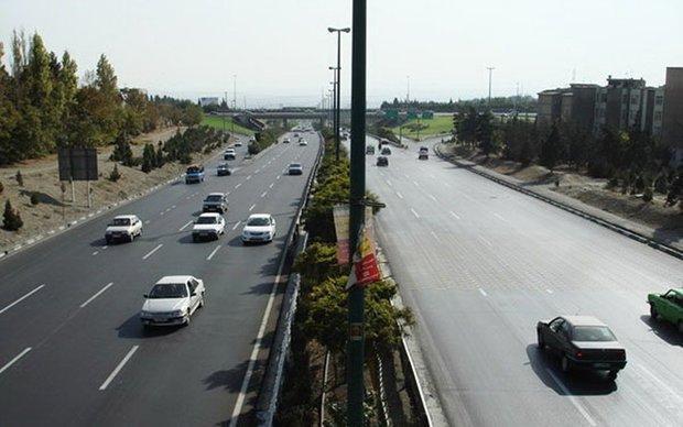 تمام راه های کرمانشاه باز است ، بیشترین تردد در محورهای بزرگراهی