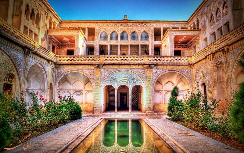 خانه عباسیان، شاهکاری از معماری ایرانیان در کاشان خانه عباسیان، شاهکاری از معماری ایرانیان در کاشان