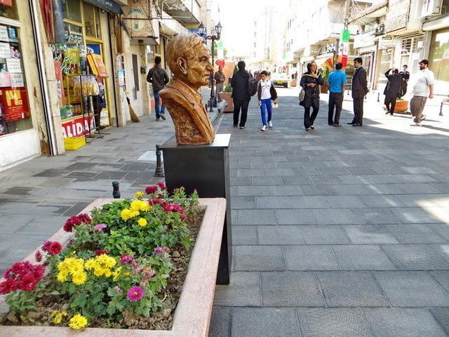 بافت تاریخی بیجار پیاده راه می گردد