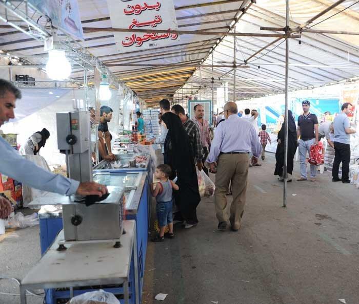 برپایی 70 غرفه کالاهای اساسی در بوستان ولایت