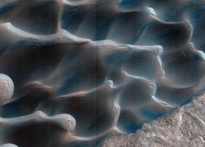 تپه های شنی مریخ به طور عجیبی در حرکت هستند