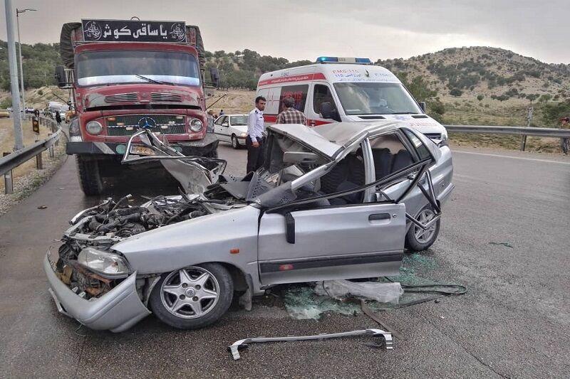 خبرنگاران تصادف مرگبار در جاده یاسوج به اصفهان 2 کشته و 2 مصدوم در پی داشت