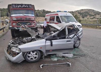 خبرنگاران تصادف مرگبار در جاده یاسوج به اصفهان 2 کشته و 2 مصدوم در پی داشت