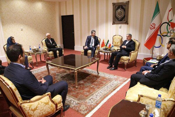 دیدار رئیس کمیته ملی المپیک با سفیر ترکیه در ایران