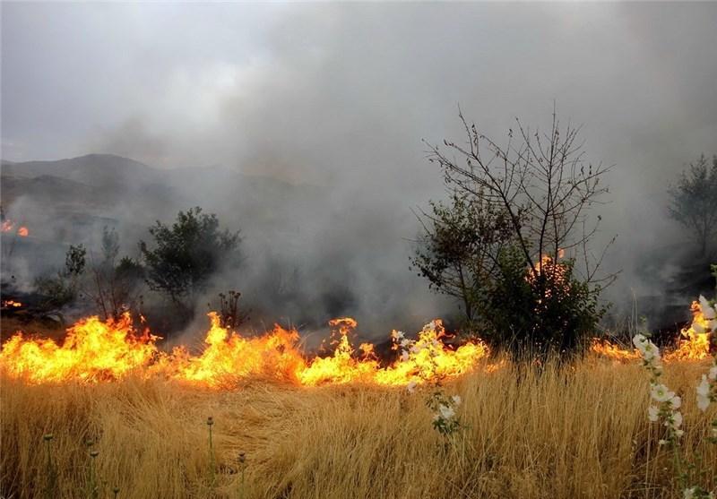 35 هکتار از مراتع چناران در دام آتش سوخت ، غرق شدن دو نفر در استخر کشاورزی روستای خیرآباد