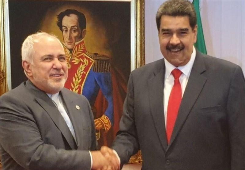 ظریف با مادورو در کاراکاس دیدار کرد