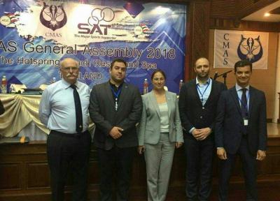 دیدار ایلخان نوری با رئیس فدراسیون جهانی غواصی