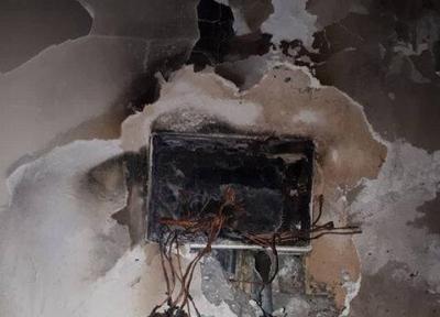 آتش سوزی در خوابگاه ریحانه دانشگاه علوم پزشکی هرمزگان