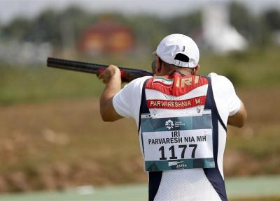 علی دوستی در صندلی اول رشته اسکیت ایستاد