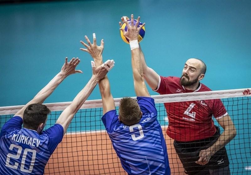 لیگ ملت های والیبال، روس ها به دومین پیروزی خود در ارومیه رسیدند