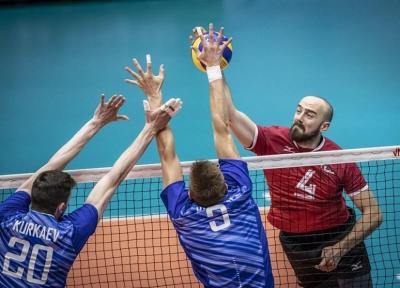 لیگ ملت های والیبال، روس ها به دومین پیروزی خود در ارومیه رسیدند