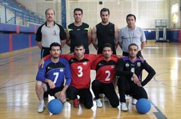 پیروزی قاطع تیم گلبال مردان ایران مقابل مغولستان