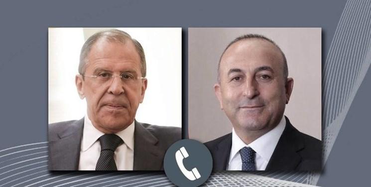 وزرای خارجه روسیه و ترکیه درباره سوریه گفت وگو کردند