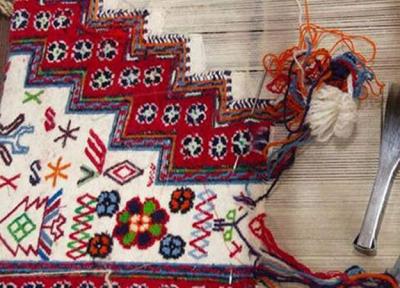سالانه 60 هزار متر مربع گلیم در عنبران نمین تولید می شود