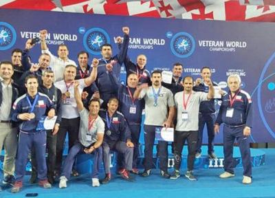 تیم ایران قهرمان کشتی فرنگی پیشکسوتان دنیا در گرجستان شد