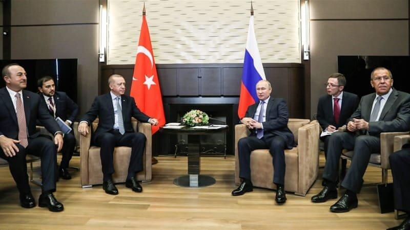 پوتین در دیدار با اردوغان: وضعیت سوریه دشوار است پوتین در دیدار با اردوغان: وضعیت سوریه سخت است