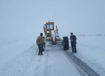 ارتفاع برف در خرقان زرندیه به 50 سانت رسید