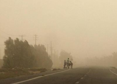 غلظت ریزگردها در فهرج 78 برابر حد مجاز