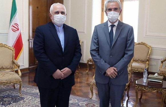 خداحافظی سفیر اسپانیا با ظریف خداحافظی سفیر اسپانیا با ظریف
