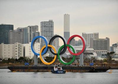 ژاپنی ها بنای پنج حلقه المپیک را برداشتند