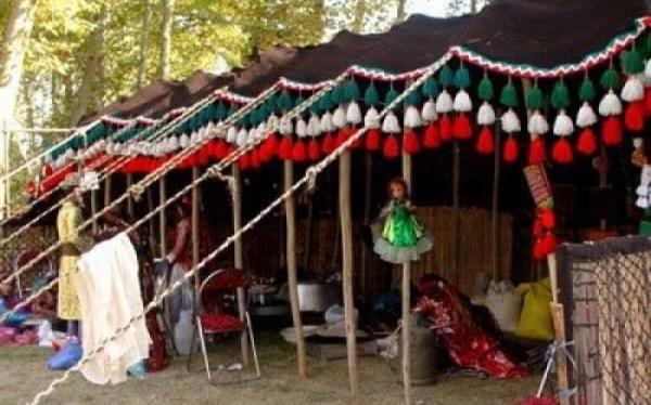220 سیاه چادر عشایری برای استقبال از مسافران نوروزی برپا شد