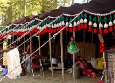 220 سیاه چادر عشایری برای استقبال از مسافران نوروزی برپا شد