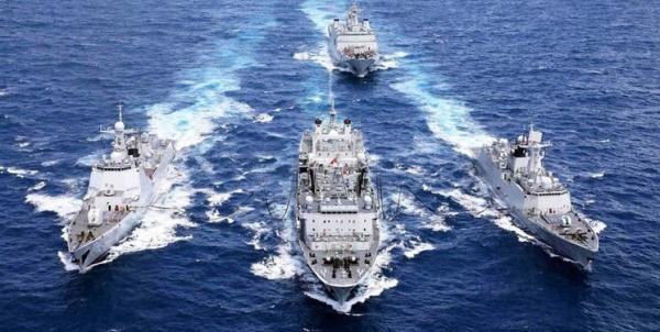 برگزاری رزمایش دریایی مشترک میان روسیه، ایران و چین