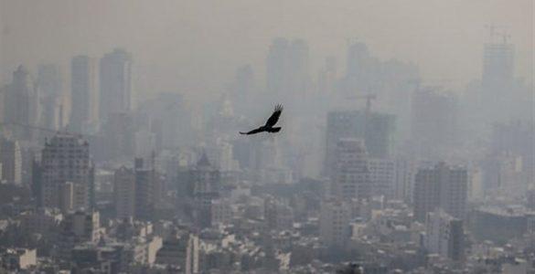 آلودگی هوا طی 24 ساعت گذشته در تهران
