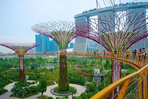 10 پارک برتر که سنگاپور را احاطه نموده است
