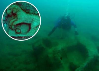 کشف تزیینات دو هزار ساله معبد زئوس زیر آب