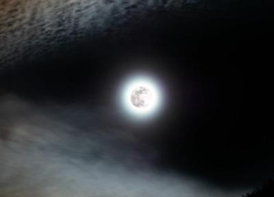 ماه گرگ ظاهر شد، عکس