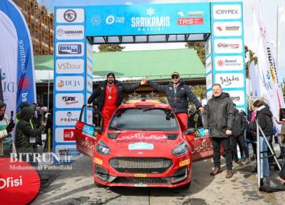رالی ساریکامیش در ترکیه: اولین سکوی قهرمانی صابر خسروی در کلاس Rally 3