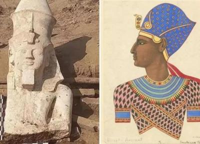 نیمه گمشده پادشاه مصری پس از 100 سال کشف شد!، عکس