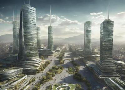 هوش مصنوعی شهرهای آینده را به تصویر کشید، عکس