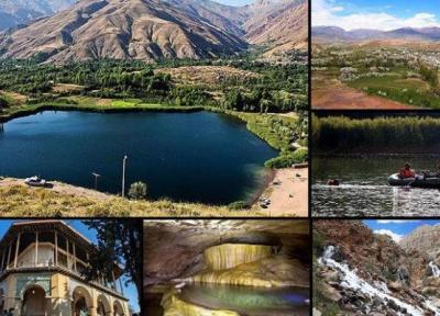 قایق سواری در دریاچه اوان، به طبیعت شگفت انگیز الموت سفر کنید